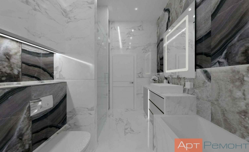 Дизайн-проект 2-комнатной квартиры м. Улица 1905 года