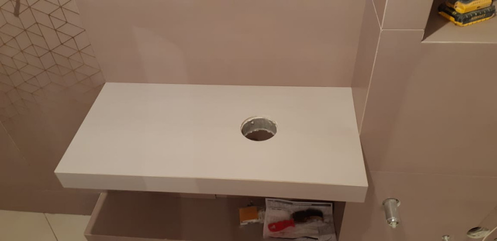 Спасённая ванная после 3их не умельцев .