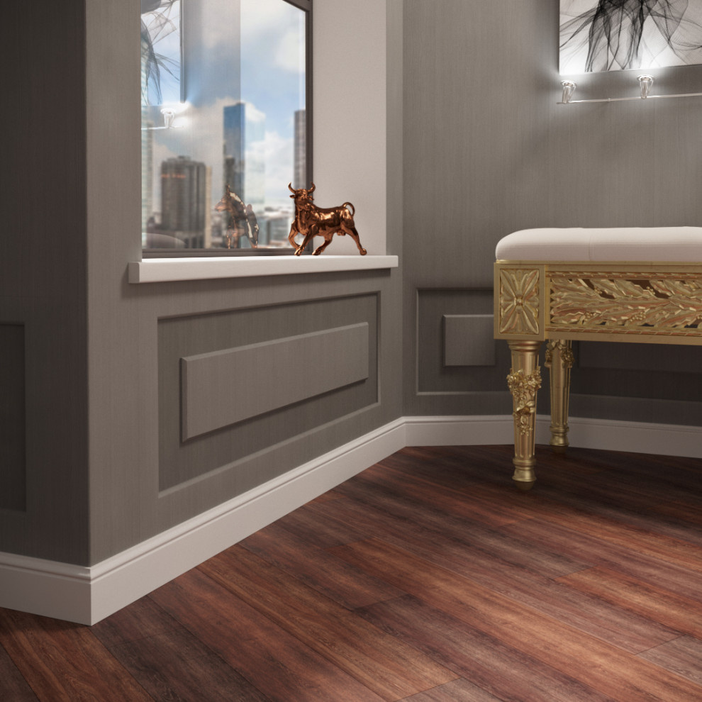 Напольный плинтус в интерьере