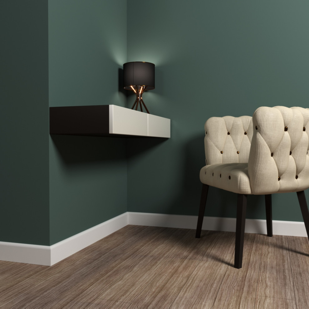 Напольный плинтус в интерьере