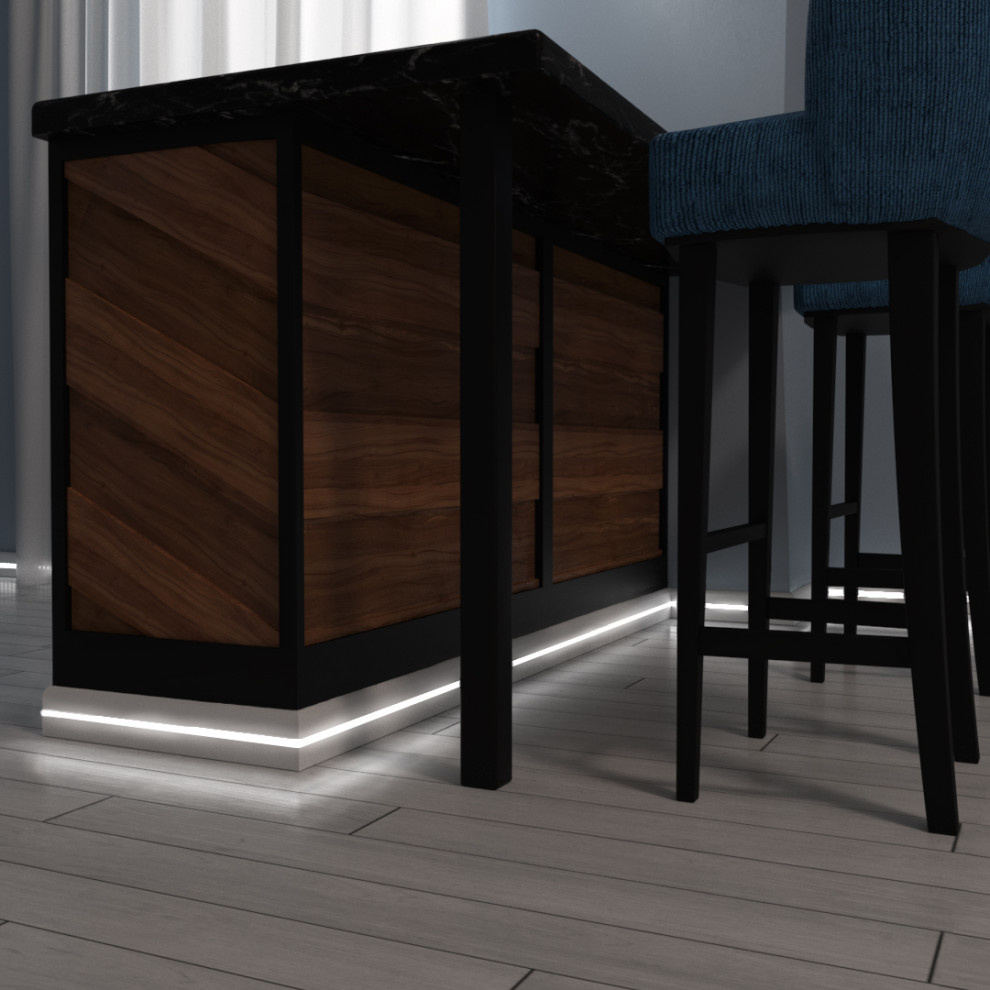 Напольный плинтус в интерьере