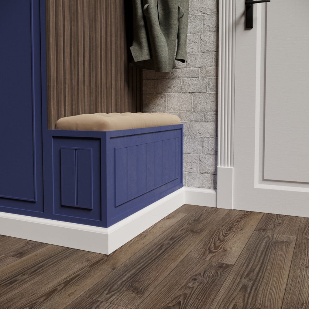 Напольный плинтус в интерьере