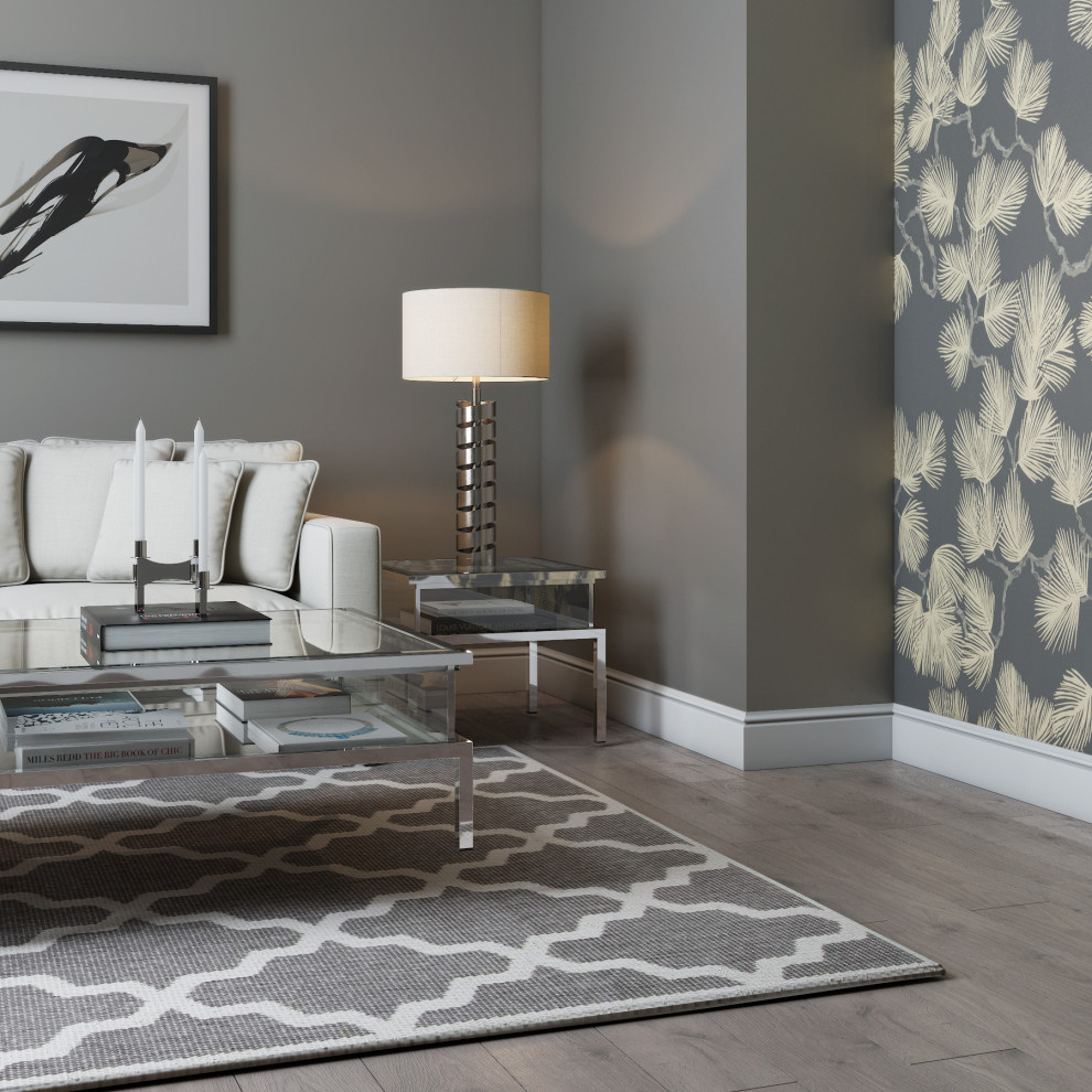 Напольный плинтус в интерьере