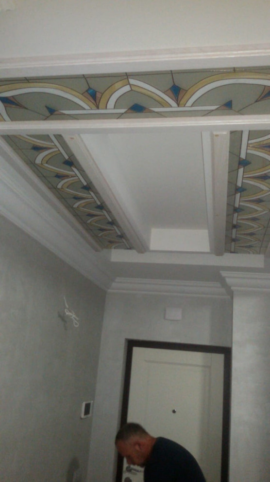 Потолочный витраж в ЖК "Сердце города"