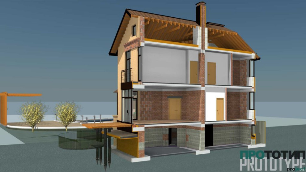 Коттедж загородный