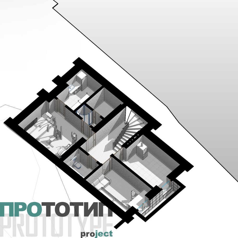 Дом на маленьком участке