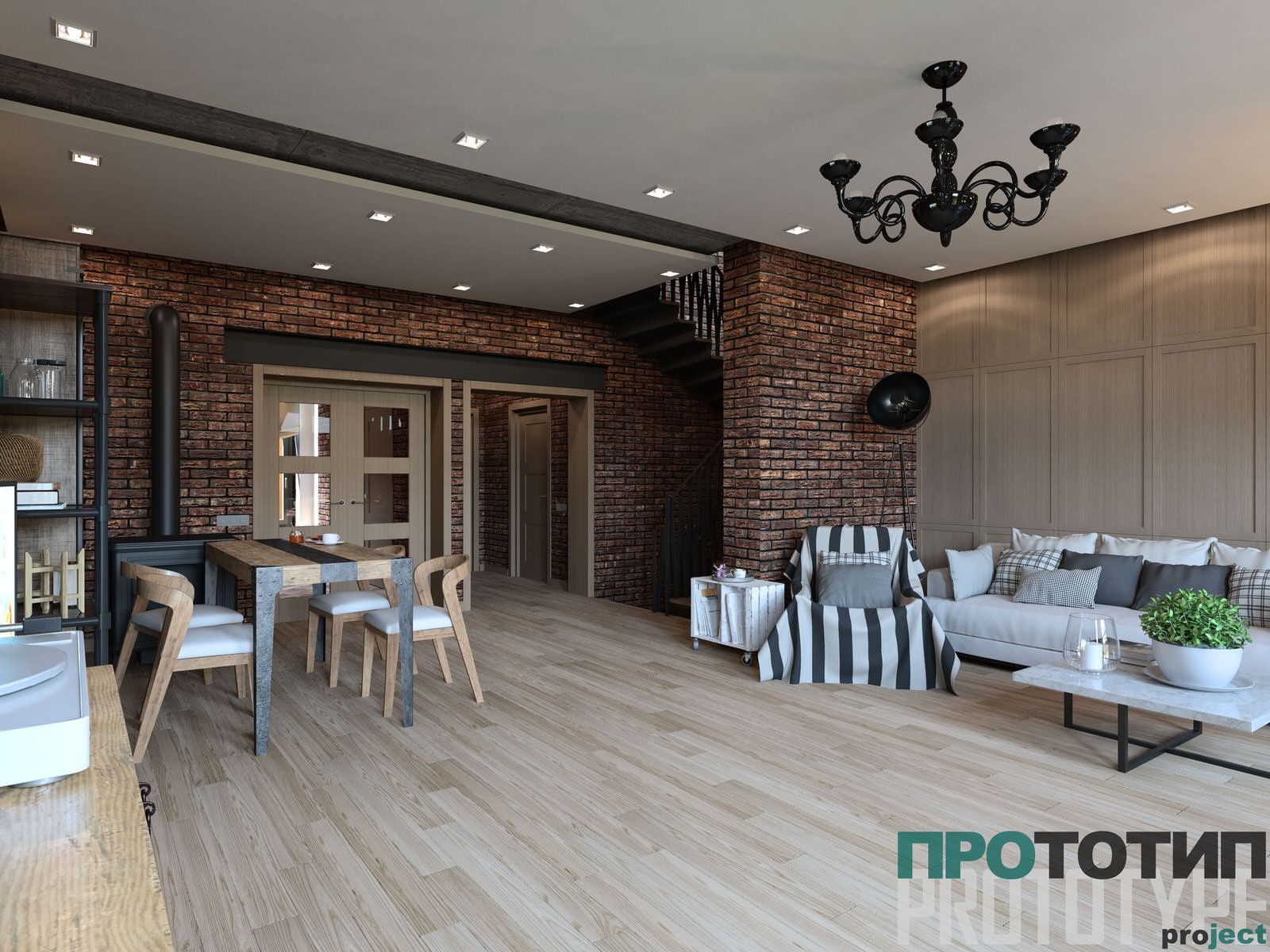 Дом на маленьком участке