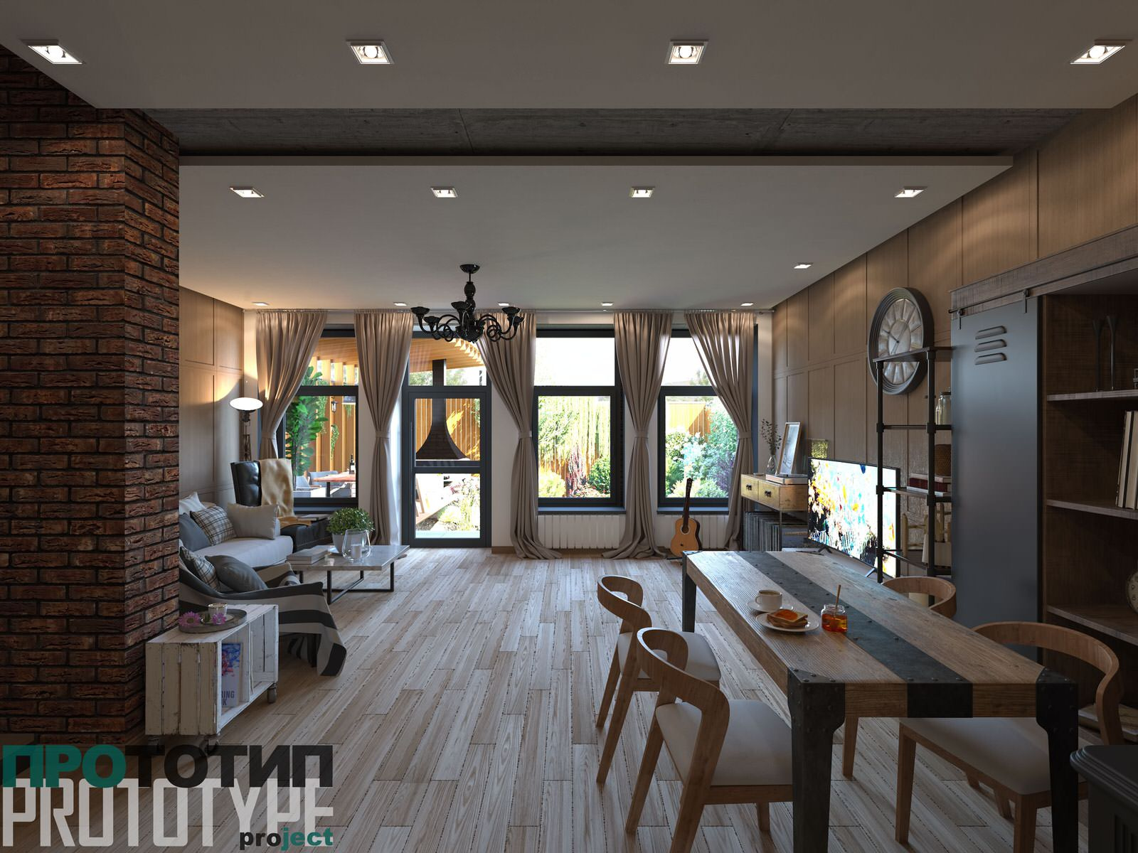 Дом на маленьком участке