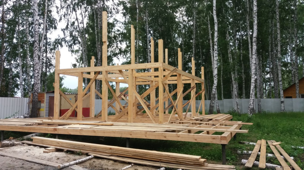 Дом с панорамным остеклением