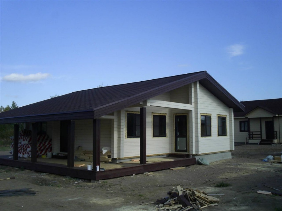 Дом из сухого профилированного бруса НД1-41