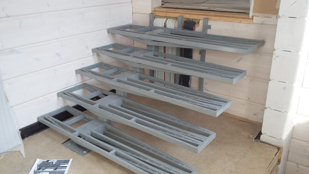 Каркас лестницы