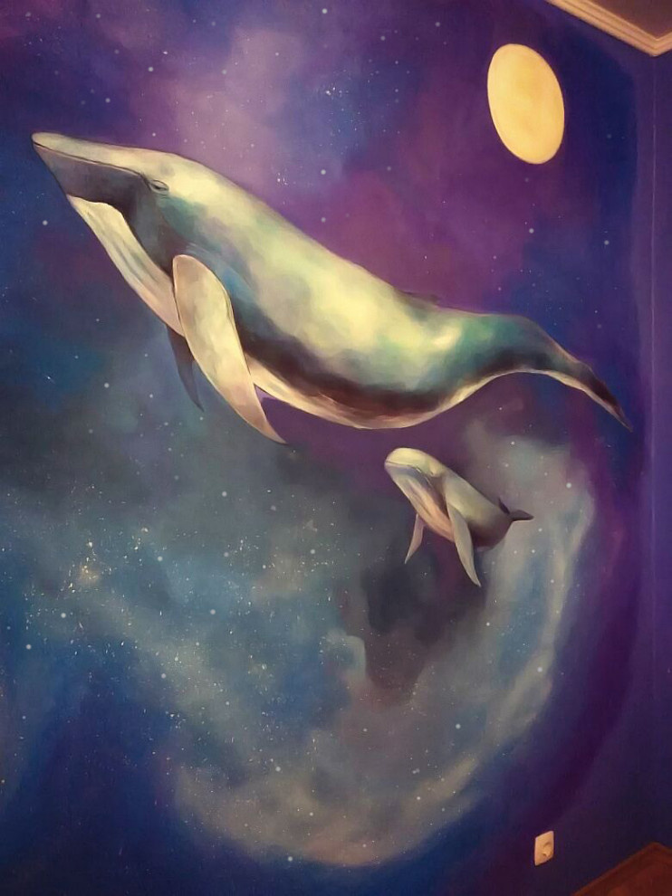 Обложка проекта: Киты в космосе