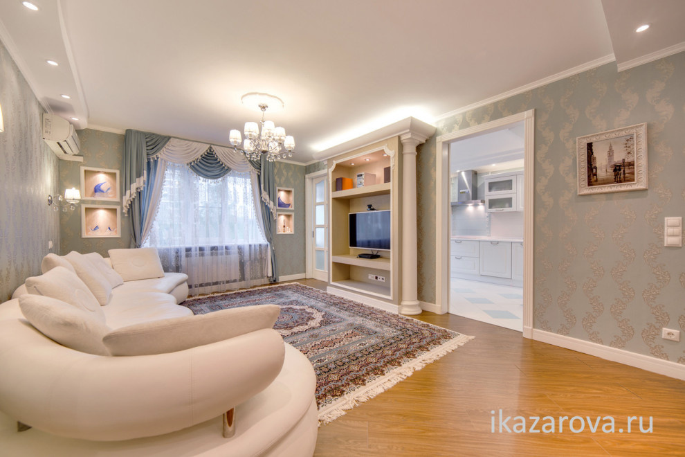 Реализованный проект квартиры 100м2 на Рублевском шоссе