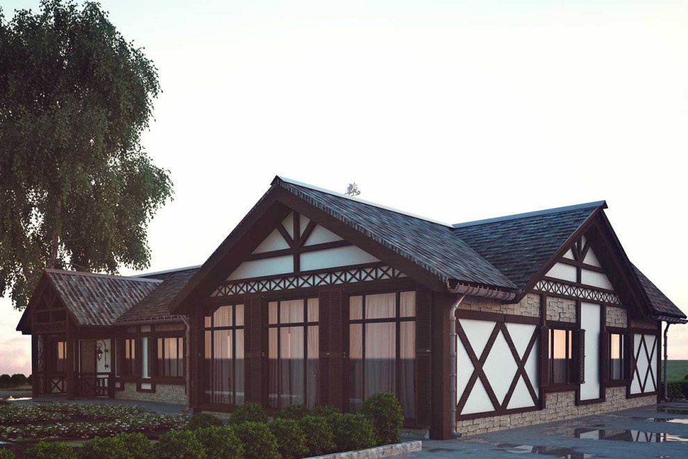 Образцово2 Фасад и двор