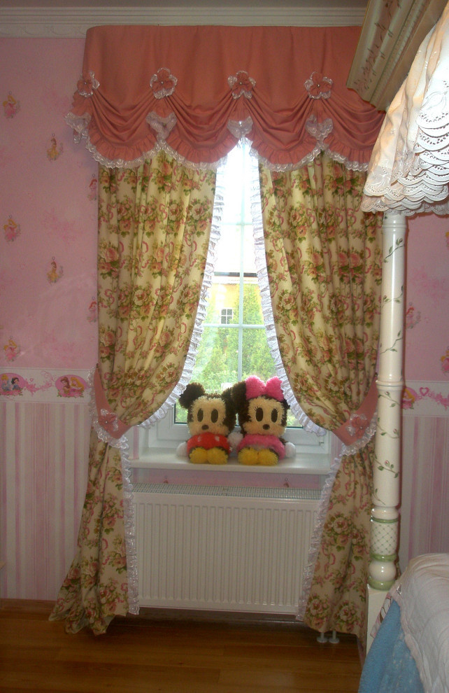 Текстильное оформление интерьера.