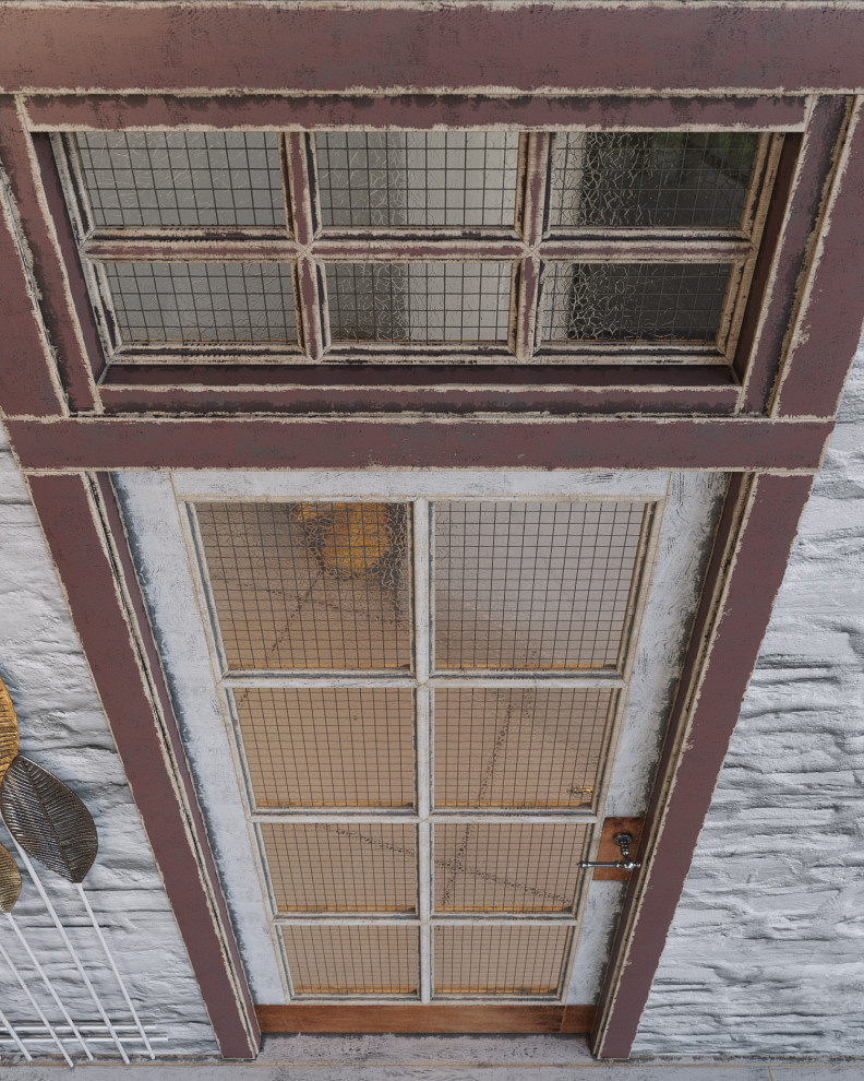 Распашная дверь  " Modern window