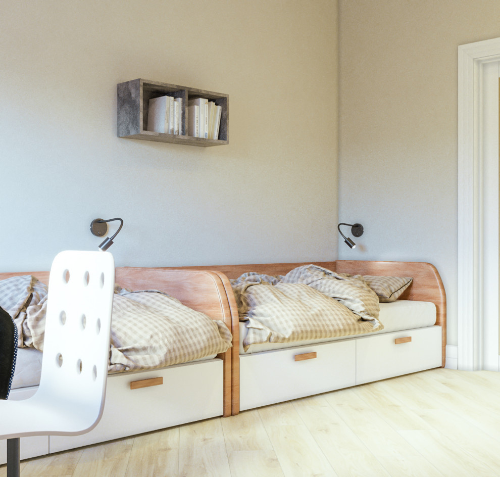 проект квартиры для семьи из 4х человек