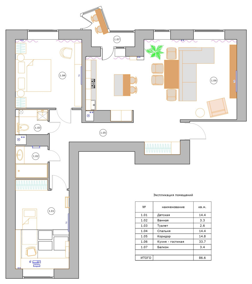 Планировка