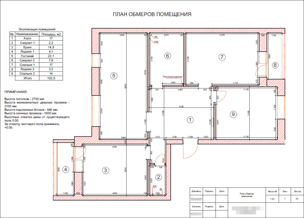 Проект в г. Обнинск для прекрасной семьи