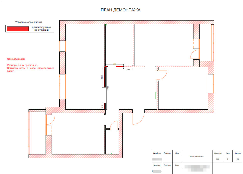 Проект в г. Обнинск для прекрасной семьи