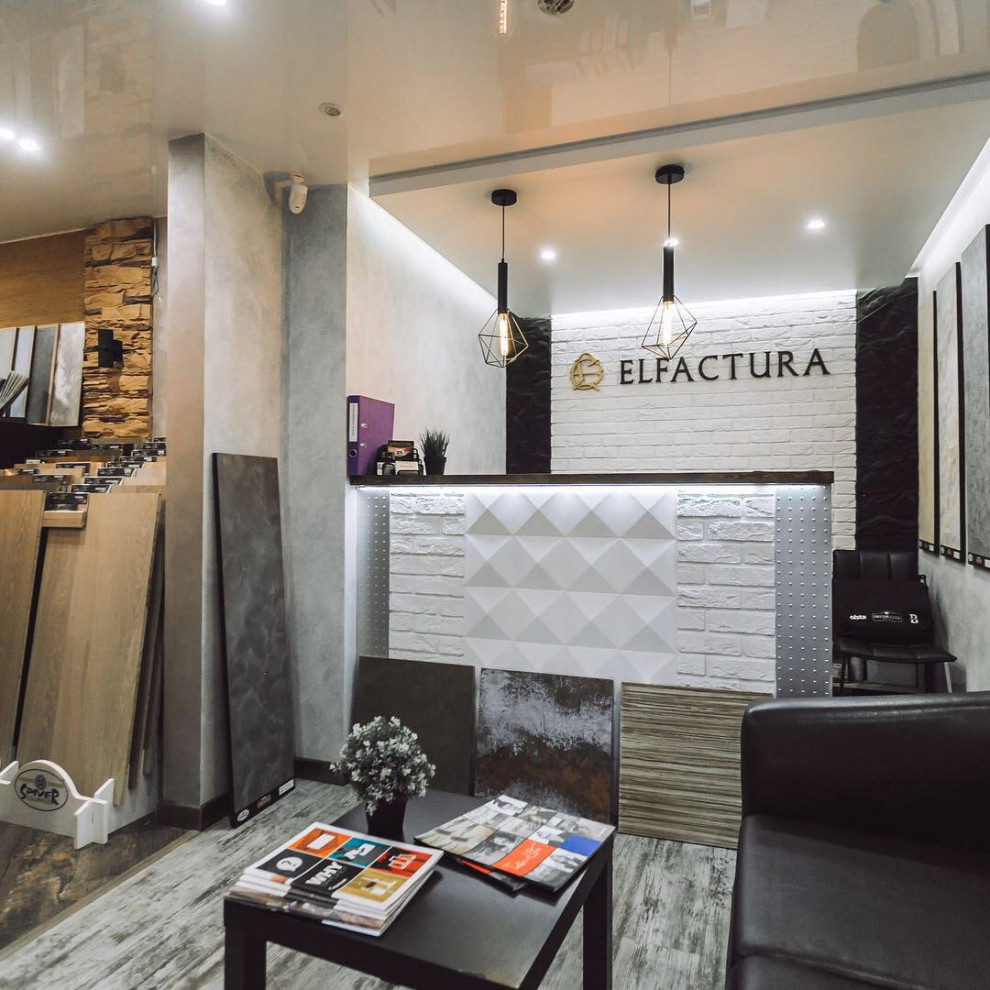 Проект салона по продажам декоративных материалов Elfactura