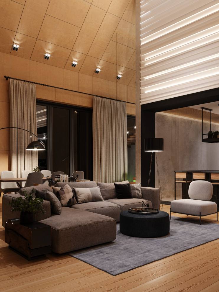 Дом в Загорянском (ночь)