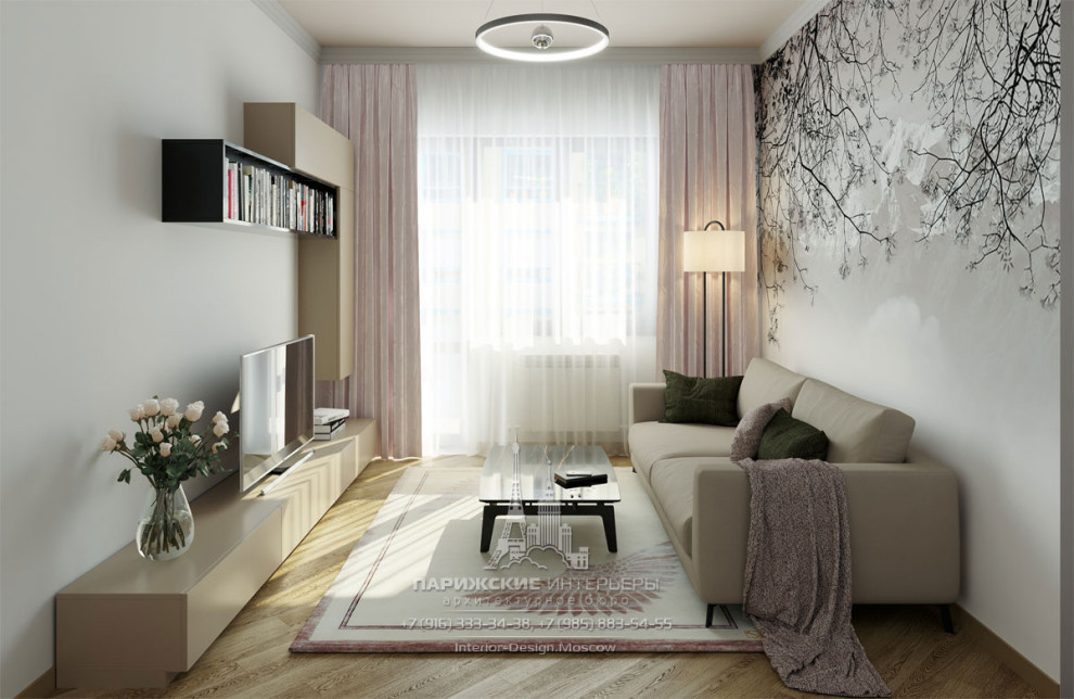 Эргономика и лаконичность: дизайн 3-комнатной квартиры в современном стиле