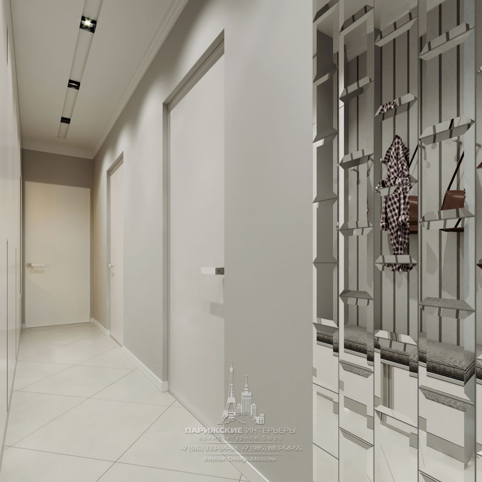 Эргономика и лаконичность: дизайн 3-комнатной квартиры в современном стиле