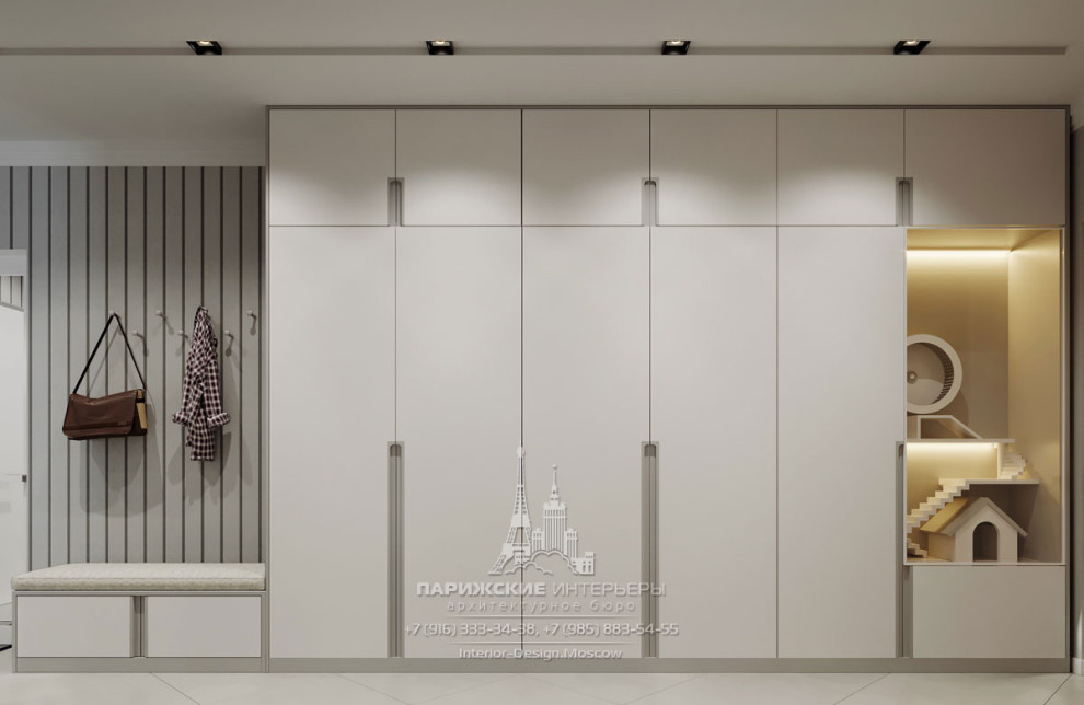 Эргономика и лаконичность: дизайн 3-комнатной квартиры в современном стиле