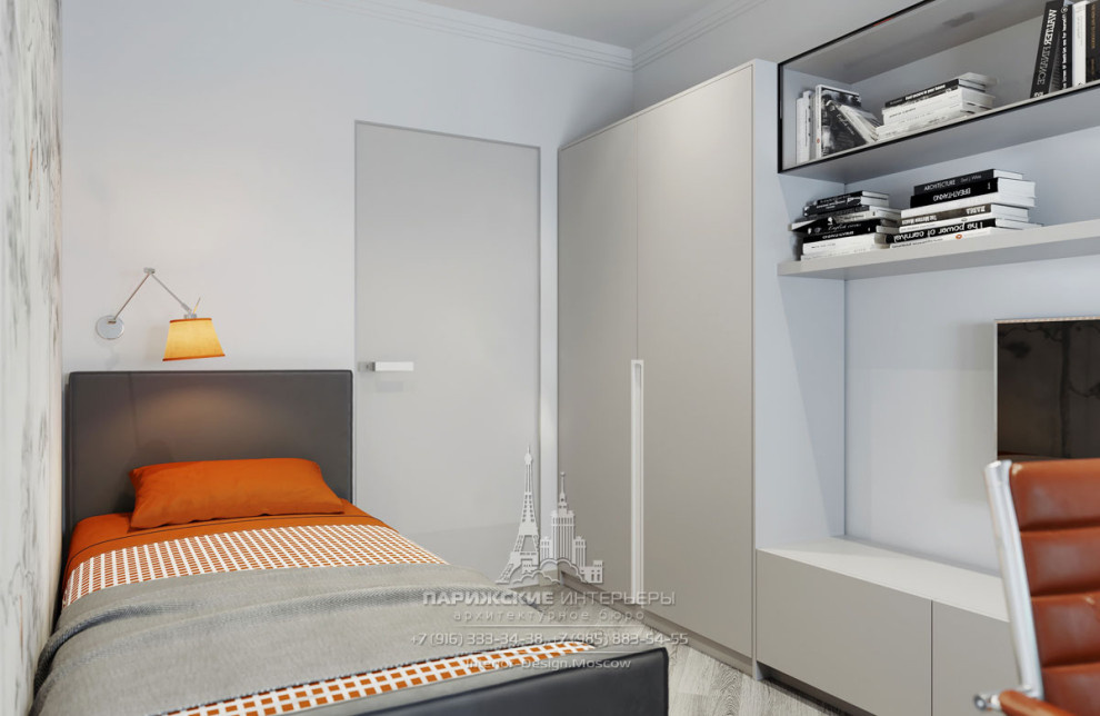 Эргономика и лаконичность: дизайн 3-комнатной квартиры в современном стиле