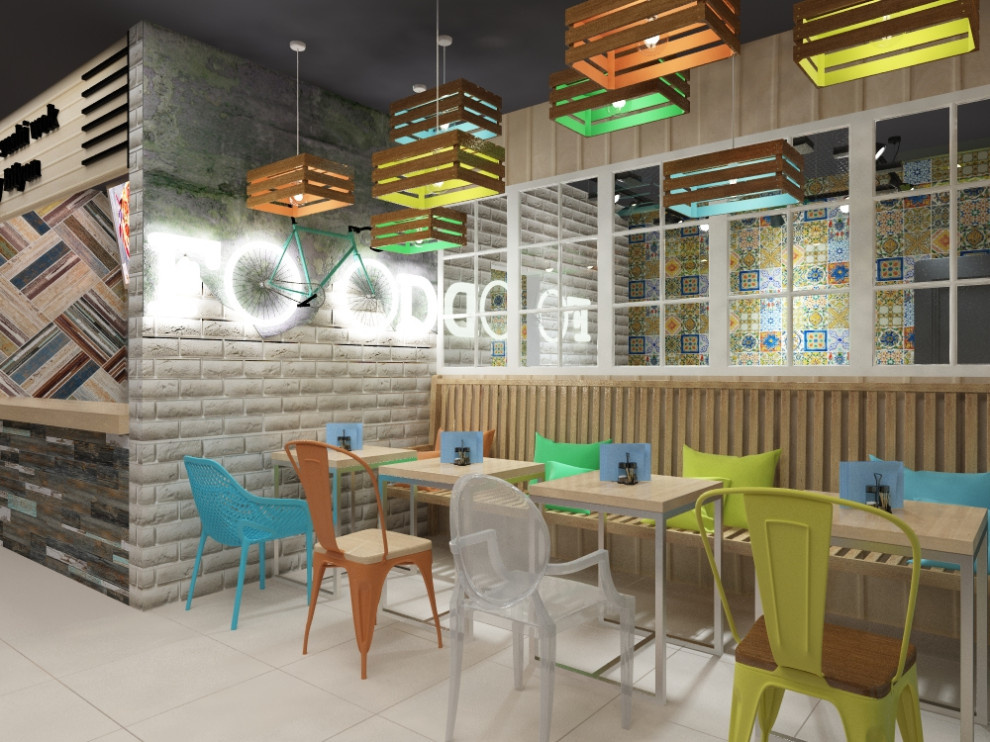 Обложка проекта: Кафе на food court