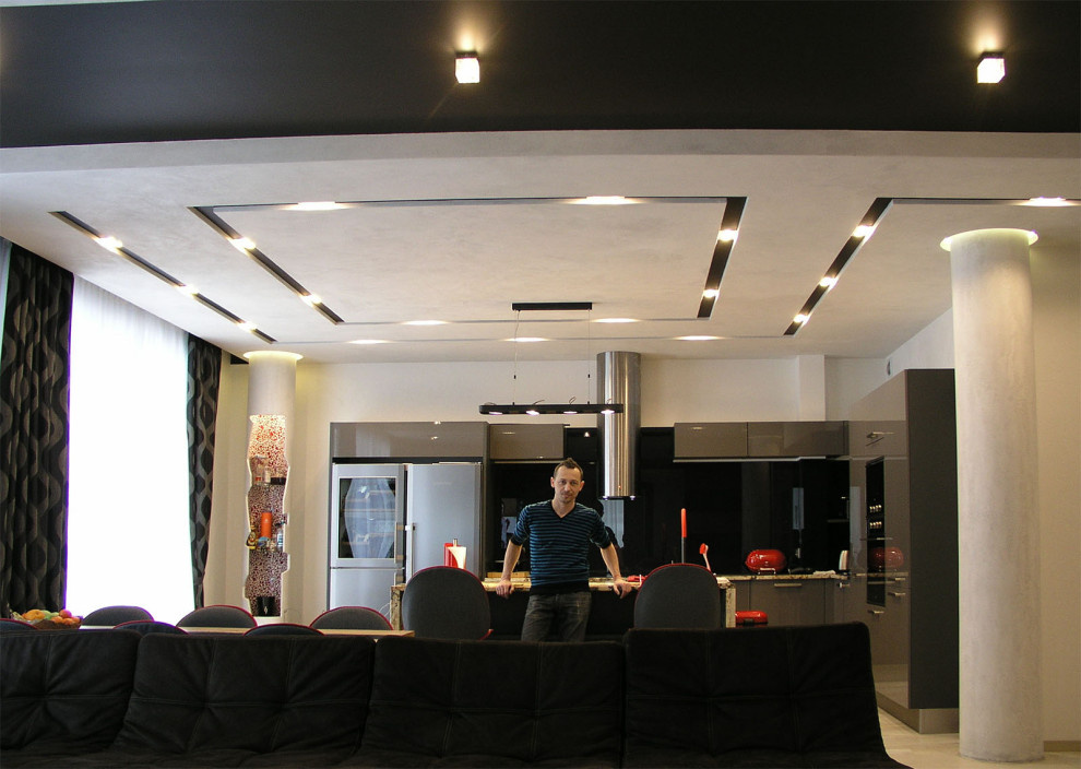 Квартира в Озерках. С-Пб. 200 кв.м. Современный стиль.