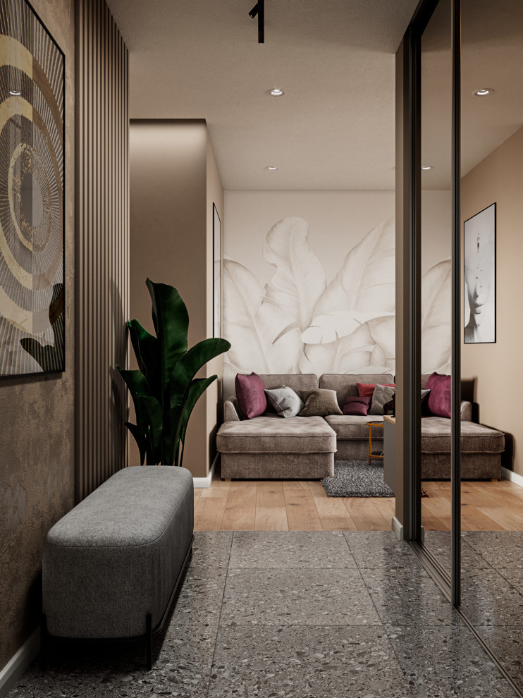 Дизайн - проект двухкомнатной квартиры 64,8 кв.м. в г. Москва