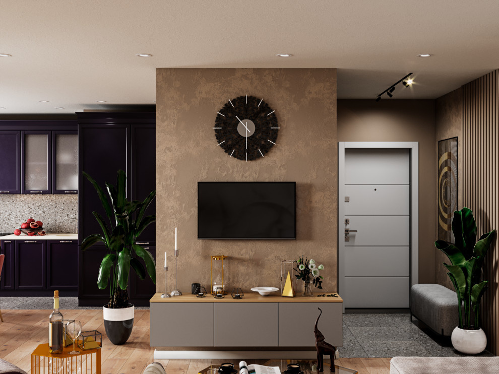 Дизайн - проект двухкомнатной квартиры 64,8 кв.м. в г. Москва