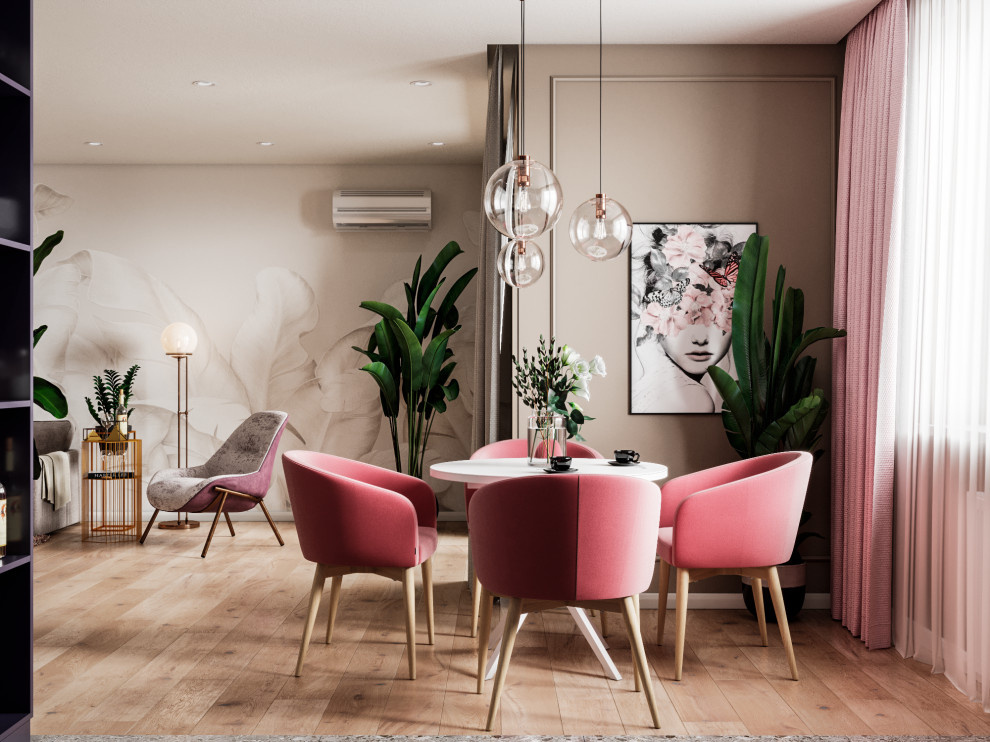 Дизайн - проект двухкомнатной квартиры 64,8 кв.м. в г. Москва