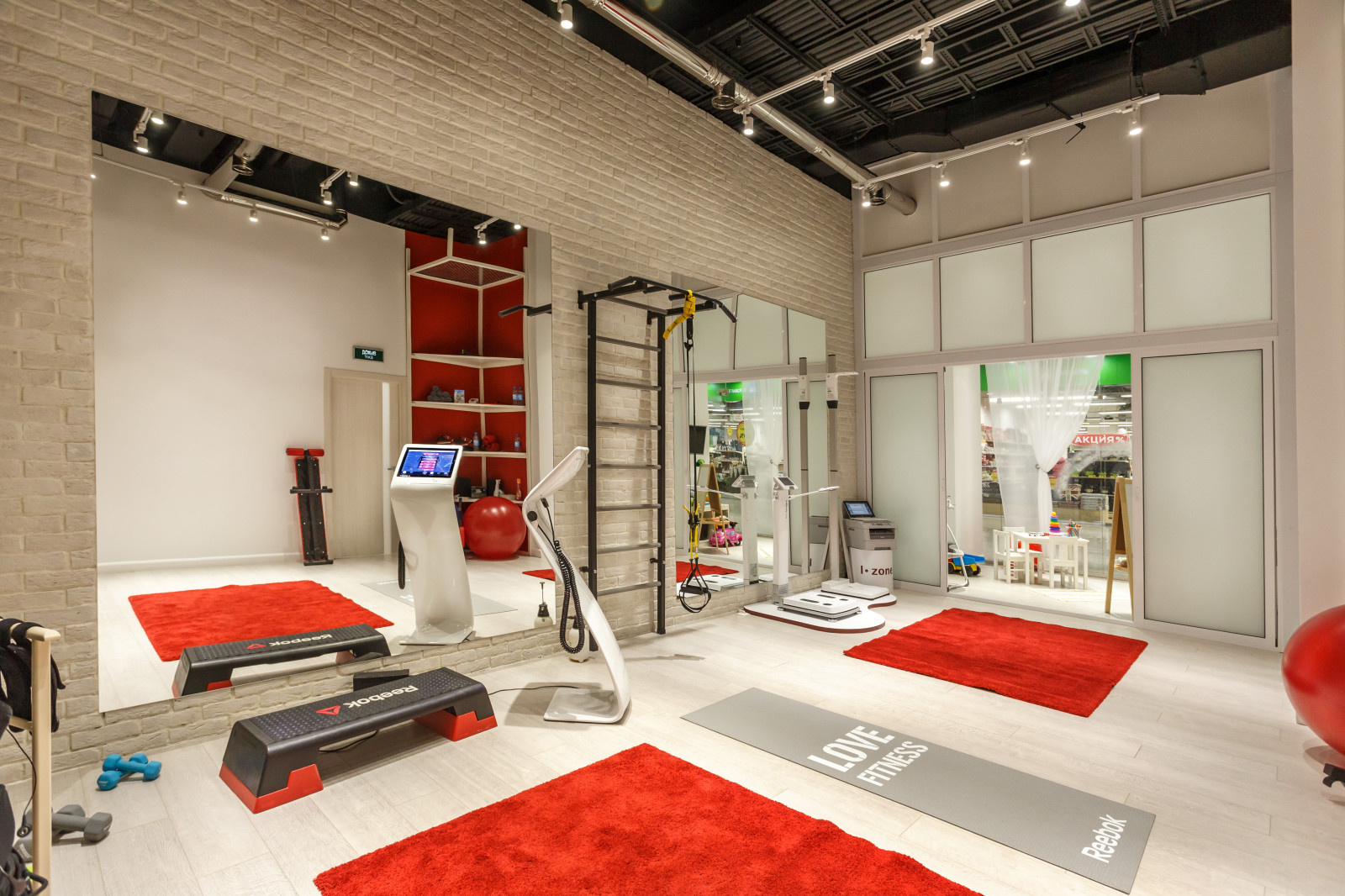 Ремонт элитного фитнес клуба