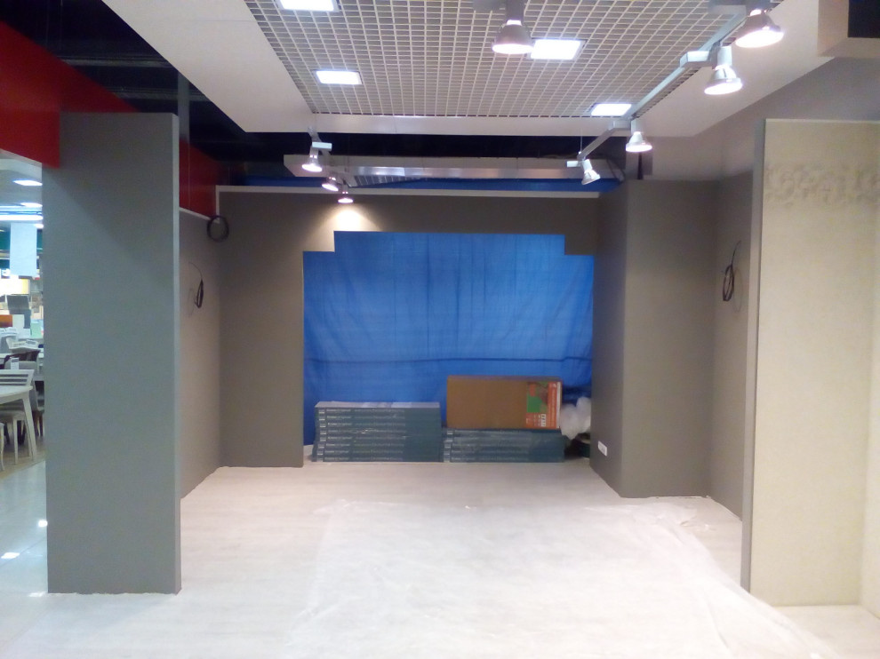 Окрашенные стены