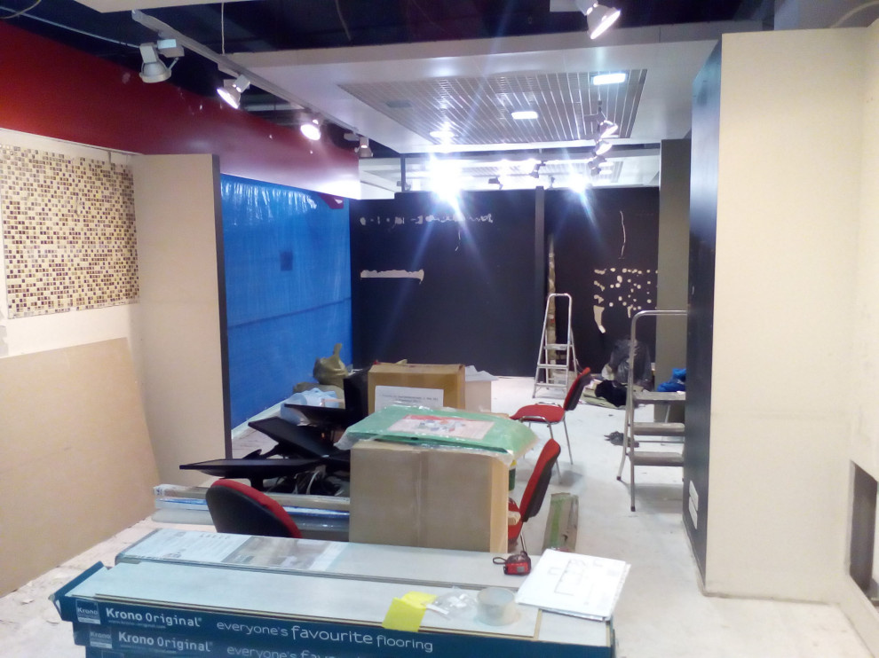 Демонтаж старых покрытий