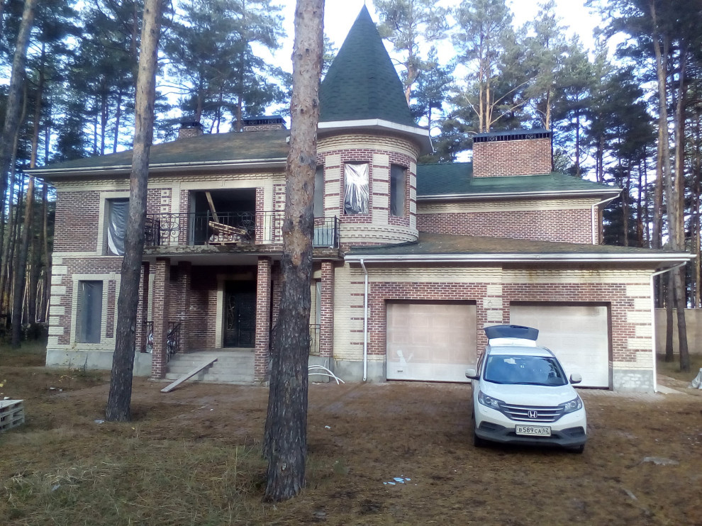 КП Елочка отделка коттеджа