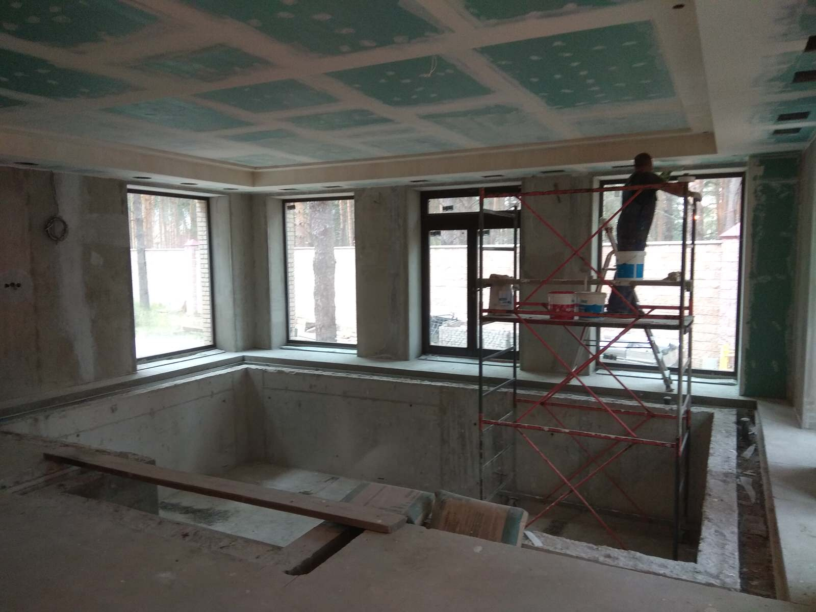 Многоуровневые потолки из ГКЛ