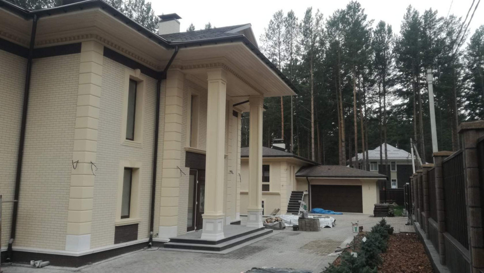 фасадная лепнина из армированного пенопласта