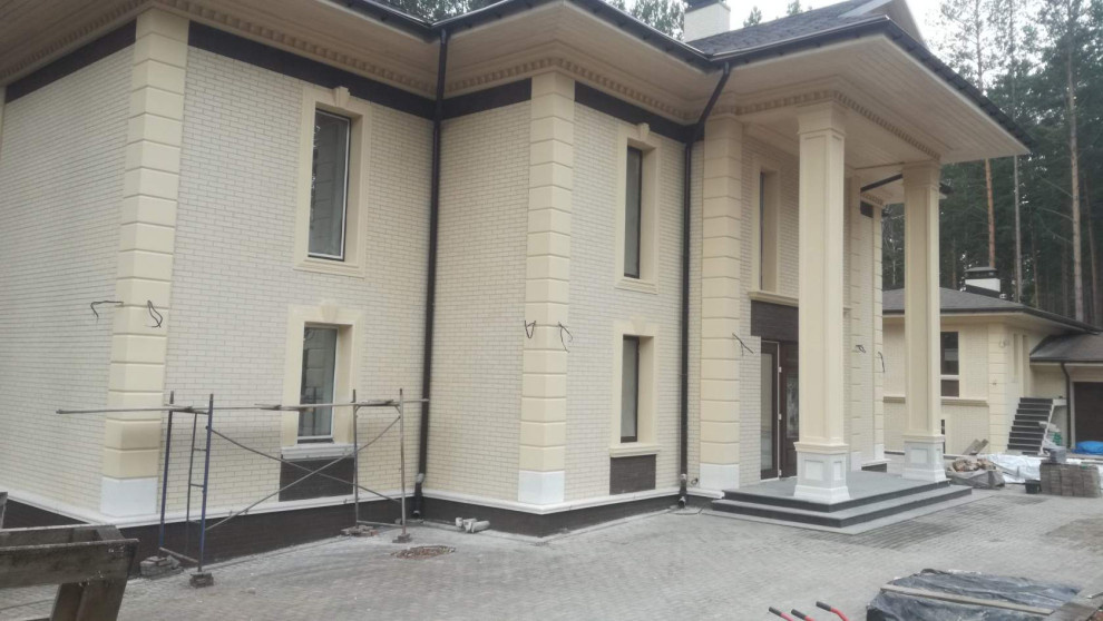 фасадная лепнина из армированного пенопласта