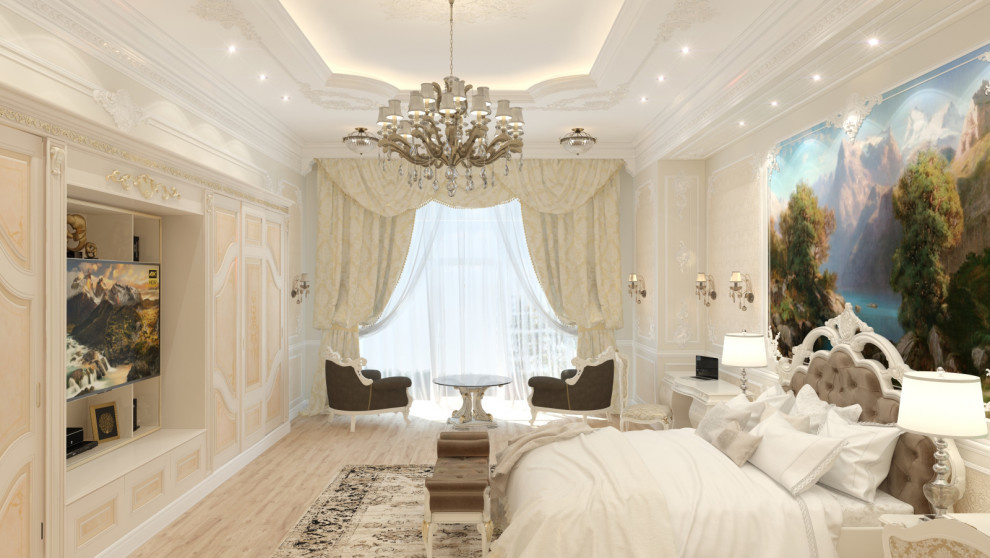 Интерьеры особняка 845 кв.м. в Свердловской области