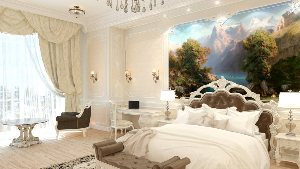 Интерьеры особняка 845 кв.м. в Свердловской области