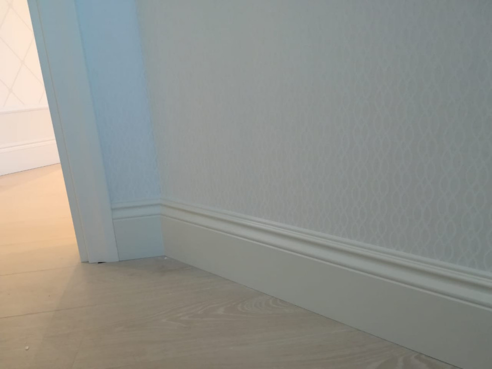 Дизайнерский плинтус в интерьере г.Реутов.