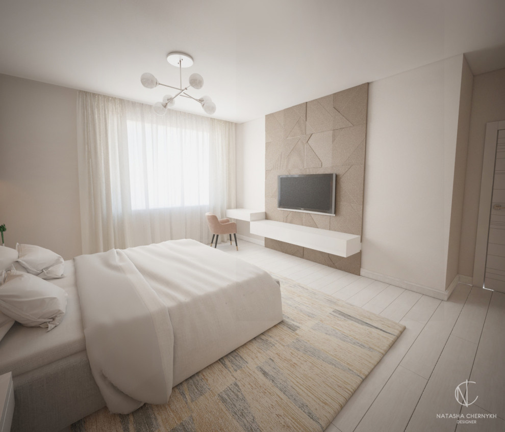 Квартира для молодого человека 100 кв.м // ЖК Пять звезд, Воронеж