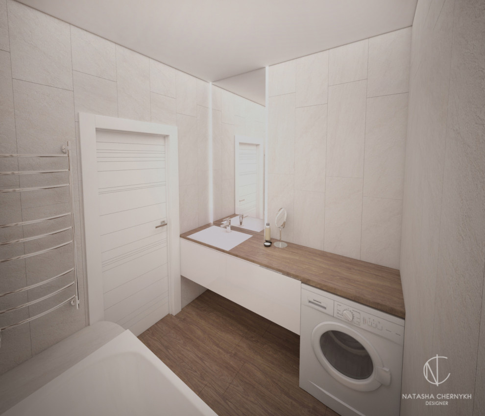 Квартира для молодого человека 100 кв.м // ЖК Пять звезд, Воронеж