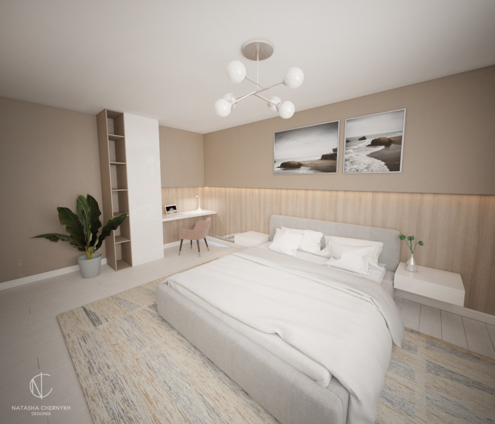 Обложка проекта: Квартира для молодого человека 100 кв.м // ЖК Пять звезд, Воронеж