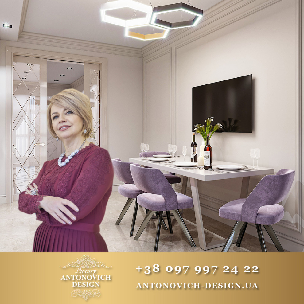 Уютная кухня от Luxury Antonovich Design