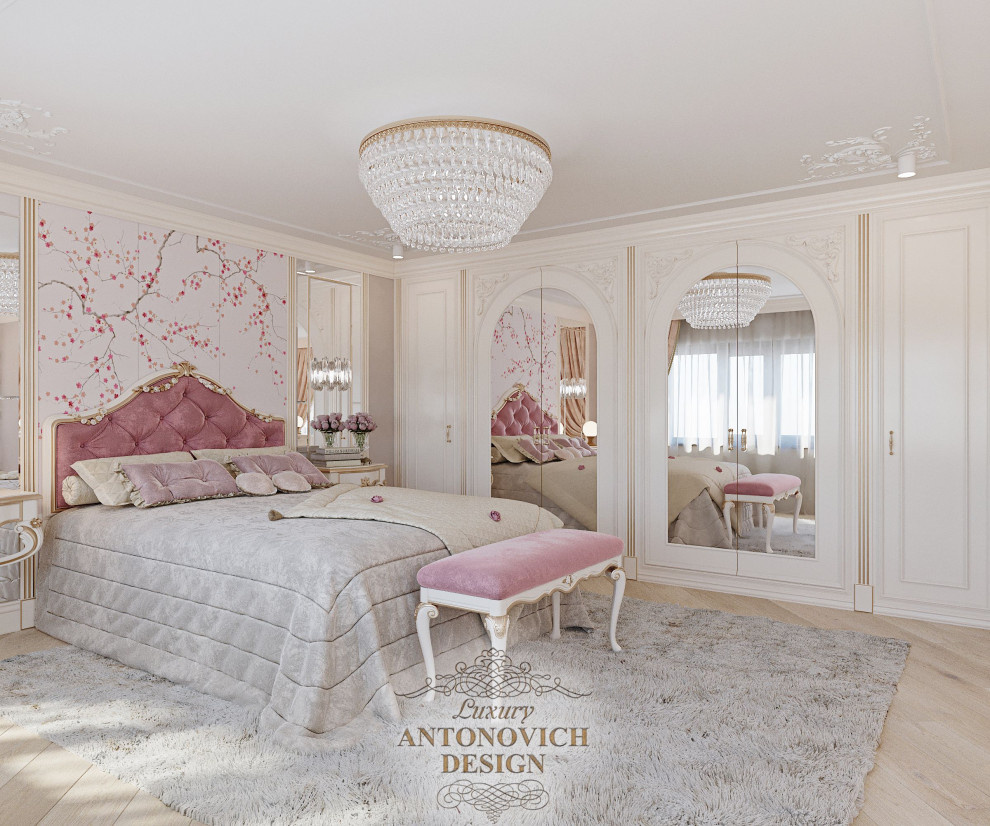 Весенний дизайн детской для девочки от Luxury Antonovich Design